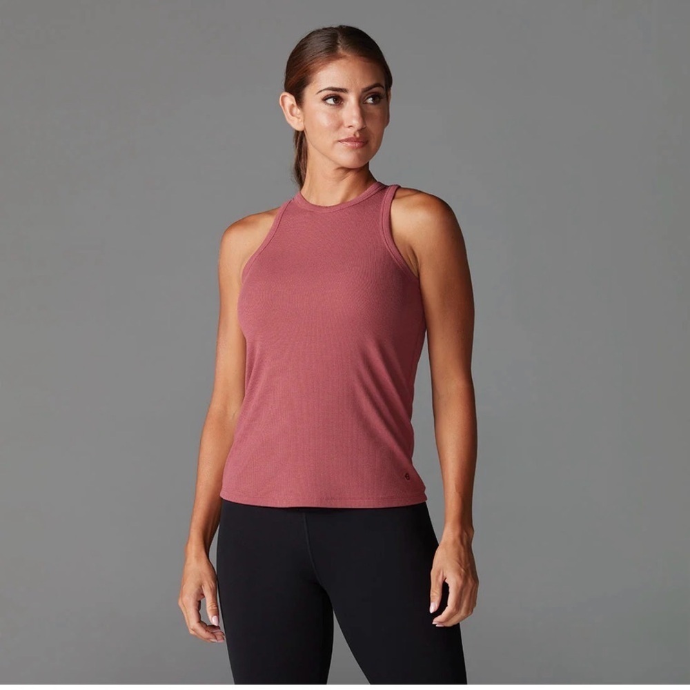 TAVI - Perfect Ribbed Tank - Mesa/Mauve Color - NWT